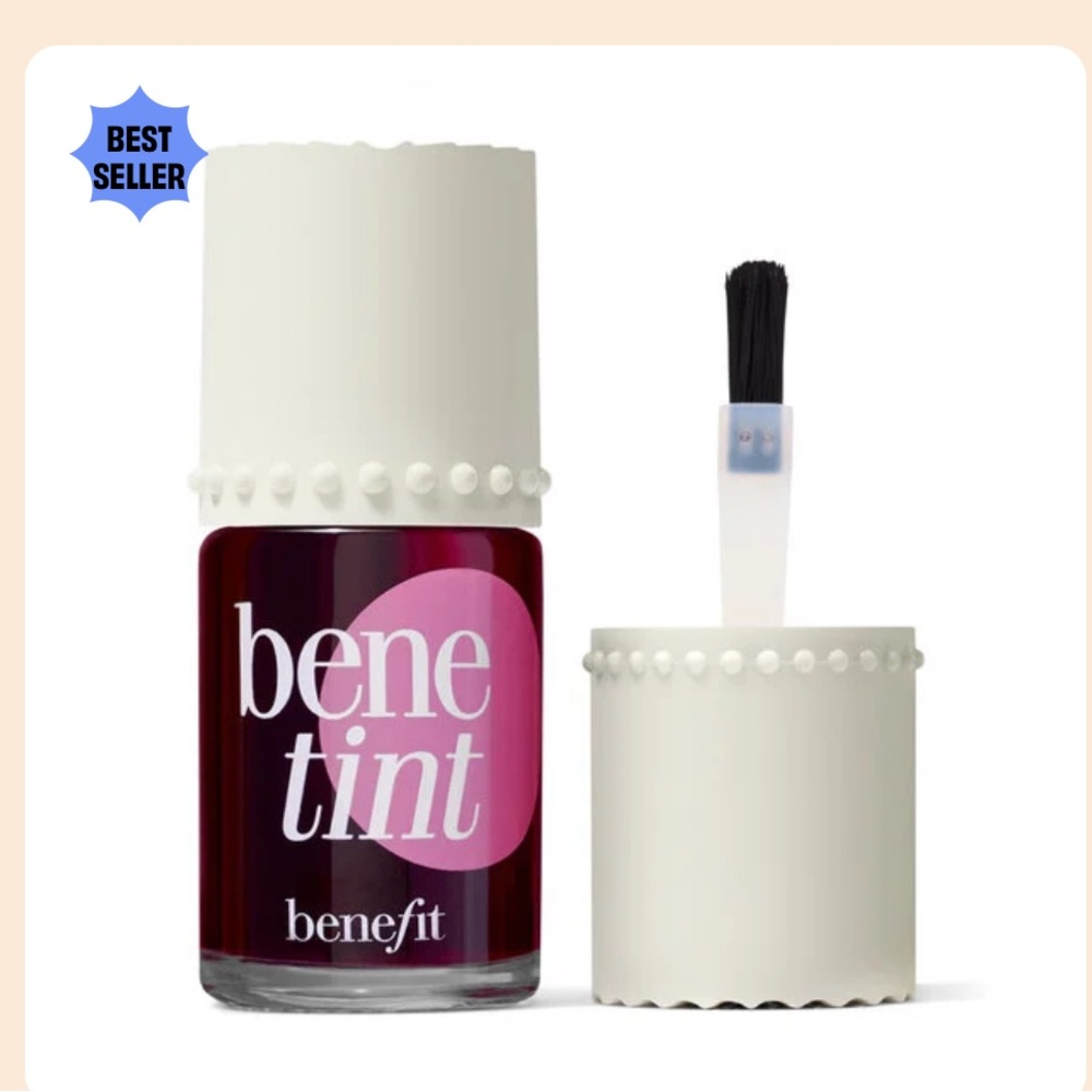 VALUE SIZE “LARGE” Benefit Benetint Lip & Cheek Tint - Deep Red